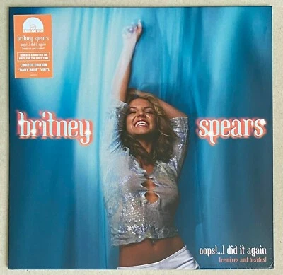 BRITNEY SPEARS * OOPS!... REMIXES & B-SIDES * RSD LIMITED  BLUE VINYL * BN&M! - Image 1 of 4