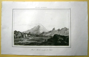 1840 print HEKLA, ICELAND, #13 - Picture 1 of 1