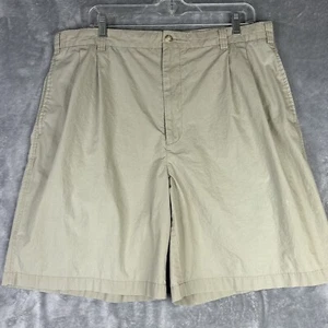 Daniel Cremieux Golfshorts Herren 36 x 8,5 khaki plissiert vorne monaco hellbraun Chino - Bild 1 von 9