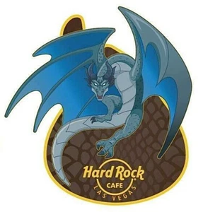 2024 HARD ROCK CAFE LAS VEGAS DRAGON GUITAR SERIES LE PIN - Picture 1 of 2