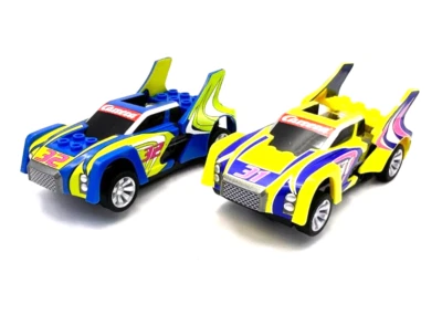 Carrera GO!!! 1:43 Auto Set Build n Race 2 x Car Racer Nr. "31+32" Neu ohne OVP