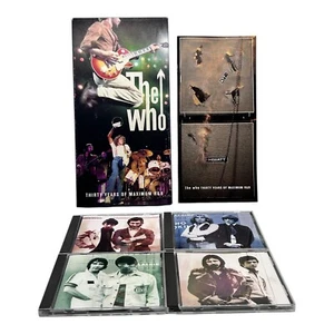 The Who 30 Thirty Years of Maximum R&B 1994 US 4 CD Box Set & Booklet EX COND - Foto 1 di 15