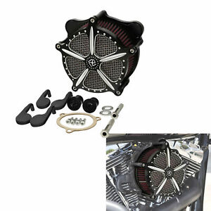 Air Cleaner Intake Filter Aluminum Fit For Harley Touring Ultra Limited 08-16 AZ