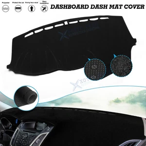For Ford Focus 12-18 Interior DashMat Black Cover Dashboard Mat Non-Slip Carpet - Picture 1 of 9