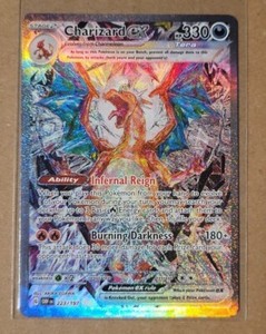 Pokémon Charizard ex SV03: Obsidian Flames 223/197 Special Illustration Rare SIR