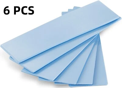 6pcs Thermal pad 6 W/mk for M.2 SSD Heatsink 2 pieces x 0.5 mm/1.0 mm/1.5 mm - Image 1 of 4