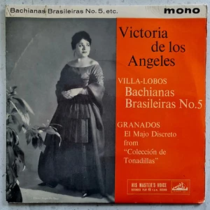 Victoria De Los Angeles – Bachianas Brasileiras No.5 / El Majo Discreto - 7" P/S - Imagen 1 de 4