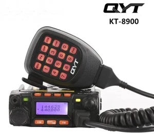 QYT KT-8900 Mini Amateur Radio 25W Dual band 136-174&400-480MHz UV Transceiver - Zdjęcie 1 z 8