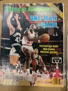 November 17, 1986 Michael Jordan Chicago Bulls One Man Gang Sports Illustrated - Picture 1 of 1