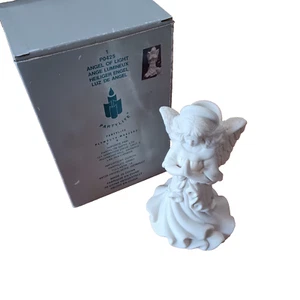 PartyLite Angel of Light P0425 Porcelain Taper Candle Holder Christmas Box - Picture 1 of 6
