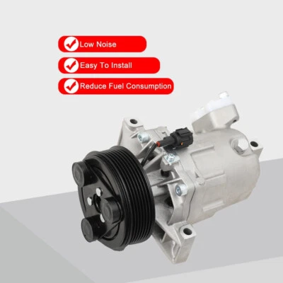 A/C AC Compressor Compatible w/ 2007-2015 Nissan Tiida 1.8L Nissan Versa 1.6L - Image 1 of 4