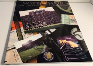 University Of Notre Dame vs Washington Football Programm 10.12.96 - Bild 1 von 1