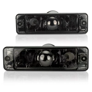 Pour VW GOLF 1 2 Polo 86C Jetta Clignotant Avant Verre Transparent Noir Position - Afbeelding 1 van 4
