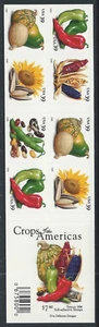 #4012b Booklet Pane of 20, CROPS OF THE AMERICAS MNH Perfect!!! - Picture 1 of 3