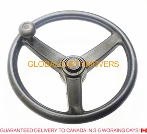 JCB BACKHOE- WHEEL STEERING ABI SPLINED HUB W. SPINNER KNOB (PART NO. 128/11789) - Foto 1 di 6