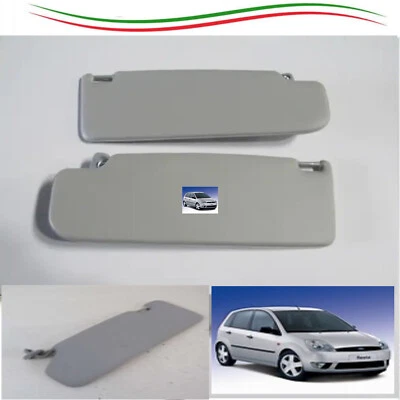 Ford Fiesta 2002 - 2008 Aletta Pantina Parasole Coppia Destra Sinistra - Immagine 1 di 2