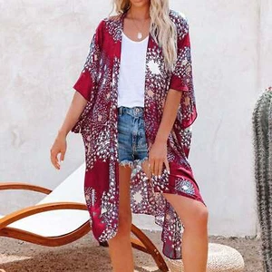 Loose Print Cardigan - Picture 1 of 5