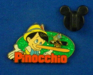 Pinocchio and Jiminy Cricket Slider 12 Months of Magic 2002 OC # 12486 - Picture 1 of 5