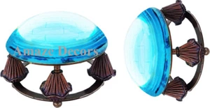 Antique Desk Magnifying Glass Vintage Style Magnifier Reading Magnifying Glass - Picture 1 of 5