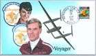 DICK RUTAN & JENNA YEAGER VOYAGER COMPLETES 1ST NON-STOP AROUND THE WORLD