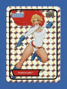 Upper Deck 2023-24 DC Comics Annual BACKSCATTERS Insert B-8 / POWER GIRL - Picture 1 of 2
