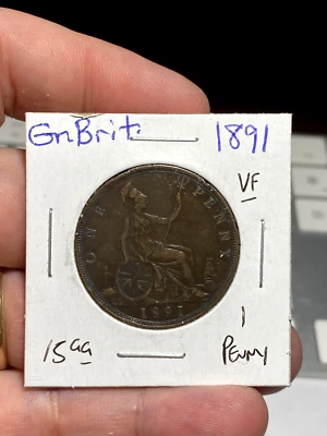 1891 Great Britain 1 Penny - Image 1 of 2