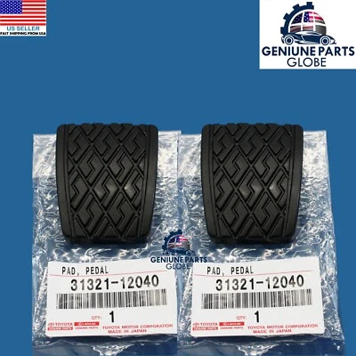 CONJUNTO DE PEDAL DE FREIO E EMBREAGEM ORIGINAL DO FABRICANTE TOYOTA CELICA COROLLA IS250 31321-12040 - Imagem 1 de 3