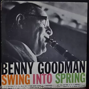 BENNY GOODMAN Swing Into Spring Columbia Records 33 RPM PROMO 12"-LP (EX) - Picture 1 of 9