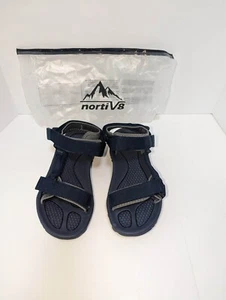 NORTIV 8 Herren Sport Sandale Open Toe Fußgewölbestütze Sommer Outdoor Wandern Sandale - Bild 1 von 2