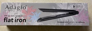 ADAGIO California Not So Mini Ceramic Flat Iron MSRP $99 - NIB Never Opened - Picture 1 of 2