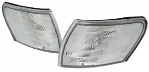 fit 1992-1995 Ford Taurus Clear Corner Park Signal Light Lamp PAIR - Foto 1 di 1