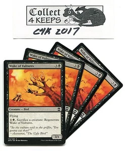 Magic MTG Eternal Masters 2015: 4x4 Wake of Vultures juego negro sin jugar - Imagen 1 de 1