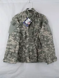Camicia/cappotto ACU piccolo corto USGI digitale mimetico resistente alla fiamma FRACU esercito nuovo con etichette - Foto 1 di 3