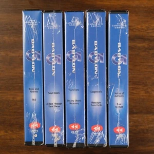 BRAND NEW Babylon 5 Collector's Edition - 5 VHS Set - SciFi TV Clamshell - MINT - Picture 1 of 7