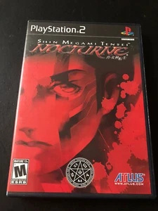 Playstation 2 Shin Megami Tensei: Nocturne Atlus RPG PS2 Game with Manual - Picture 1 of 3