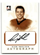 2007-08 ITG O Canada AUTO #ADK Dion Knelsen (ref 207257)