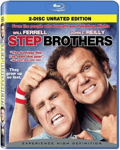 Step Brothers on Blu-Ray Disc (2008) Will Ferrell John C. Reilly Unrated and R - Image 1 of 1