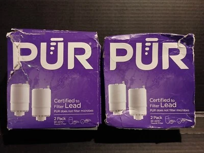 NEW PUR Faucet Mount Certified 2 Filters FACTORY SEALED (Box Damage) See Pics - Image 1 of 4