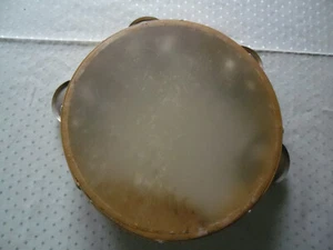 Handtrommel Tambourin ohne Schägel 20 cm im Durchmesser - Bild 1 von 2