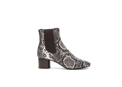 Isabel Marant Danae Pitón Serpiente Chelsea Botas Botín talla 37 Usado en Excelente Condición Foto 1 de 4