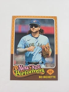 2024 Topps Heritage BO BICHETTE New Age Performers BLUE JAYS #NAP-2 - Picture 1 of 2