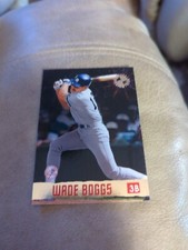 WADE BOGGS MEMBERS ONLY-1996 STADIUM CLUB # 6-NEW YORK YANKEES-HALL OF FAME 