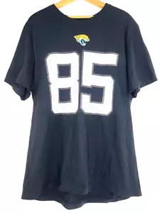 T-shirt calcio Tim Tebow 85 Jacksonville Jaguars NIKE NFL taglia XL nera - Foto 1 di 5