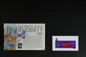 💎NATIONAL GEOGRAPHIC INSERT : MILLENNIUM IN MAPS BIODIVERSITY💎 - Bild 1 von 1