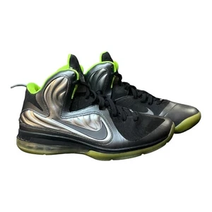Nike LeBron James IX 9 iD Foamposite Opción Plateada y Negra Tenis Para Hombre Talla 14” - Imagen 1 de 10