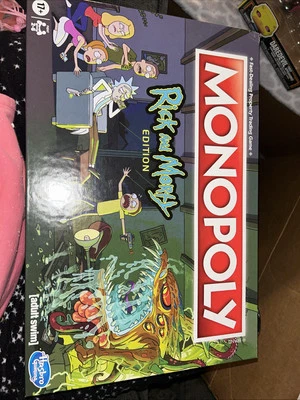 Monopoly Rick and Morty Edition Board Game /W - Image 1 of 2