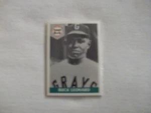 JUEGO DE 5 CARTAS SELLADAS BUCK LEONARD 1992 PRIMERA FILA DE TODOS LOS TIEMPOS GRANDES con C.O.A. NEGRO LE - Imagen 1 de 2