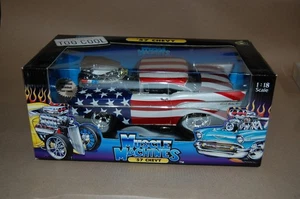 Muscle Machines 1/18 Stars and Stripes 57 chevy - Picture 1 of 1