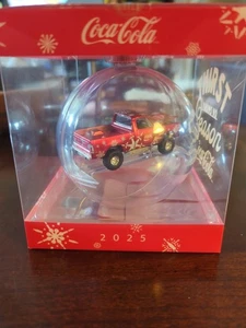 M2 1974 Dodge W200 Power Wagon 2025 COCA-COLA CHRISTMAS ORNAMENT Free Shipping  - Picture 1 of 3