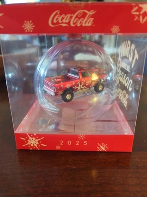 M2 1974 Dodge W200 Power Wagon 2025 COCA-COLA CHRISTMAS ORNAMENT Free Shipping  - Image 1 of 3